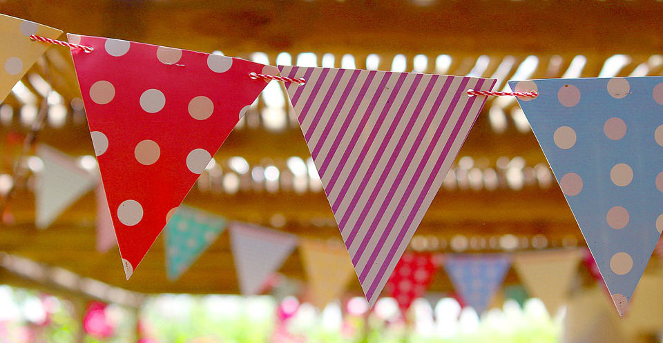 fanion guirlande mariage