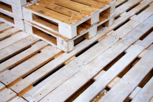 Une palette en bois