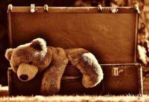 Une vieille valise