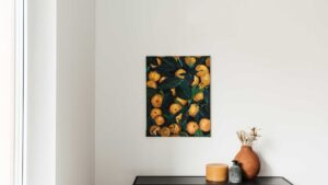 Tableau accroché au mur