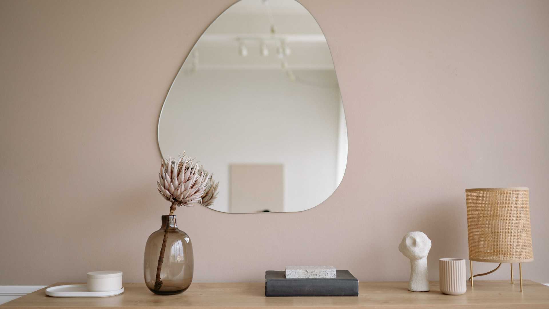 décoration murale Miroir accrocher au mur