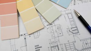 Palette de couleur pour la peinture