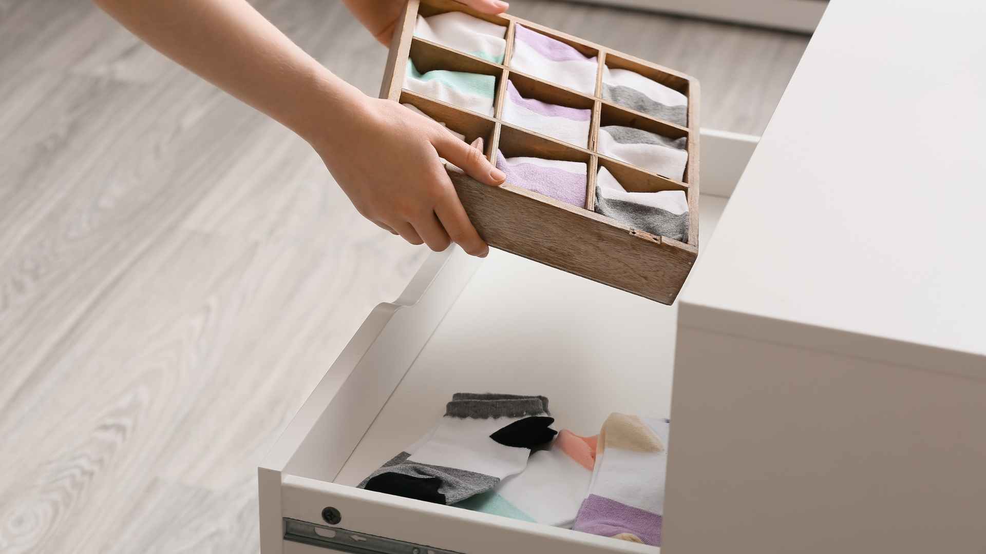 Rangement astucieux de vêtement