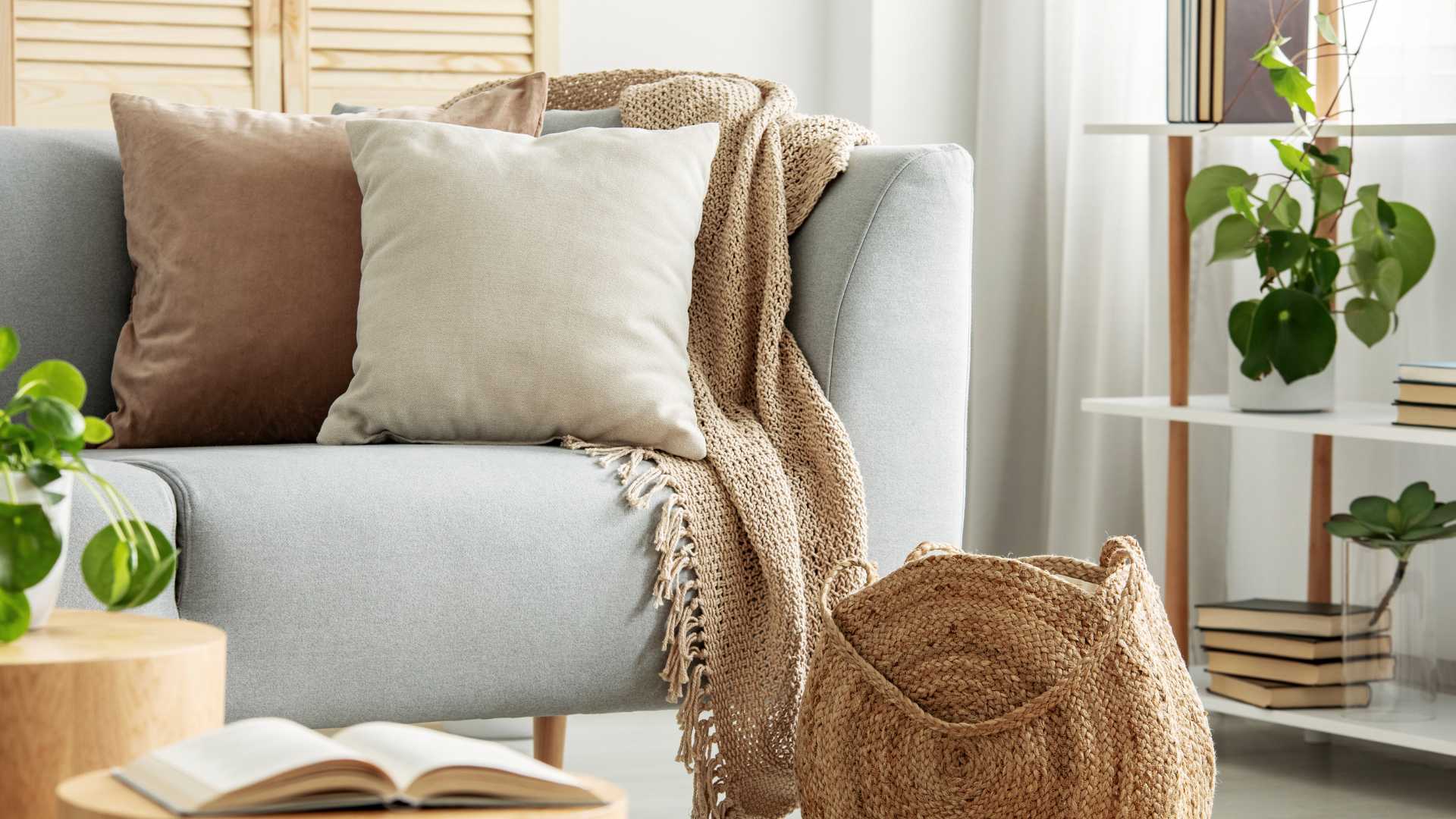 Coin dans le salon cocooning